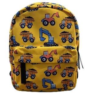 幼儿园书包男童男孩小班中班大班轻便挖掘机儿童外出背包研学旅游