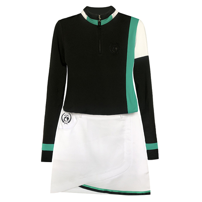 衣服zg6女装黑色防走光半身裙