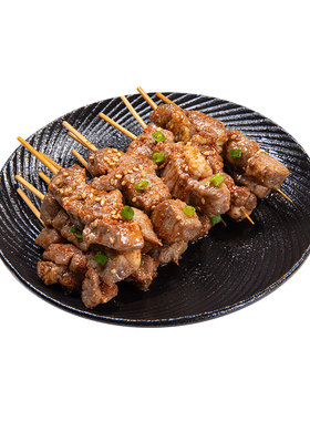 鹿有有安格斯牛肉串露营烧烤食材