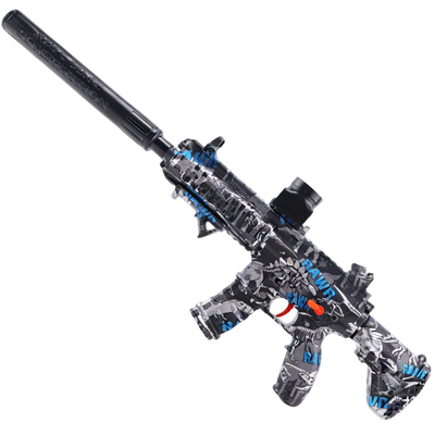 M416电动连发枪儿童玩具枪水晶MP5软弹枪AK47冲锋枪M4男孩子礼物