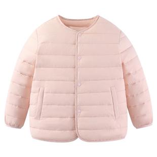 波姆熊2025新款轻薄羽绒服内胆保暖神器男童女童白鸭绒中大童秋冬