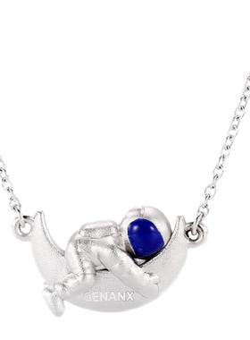 太空宇航员小众设计吊坠