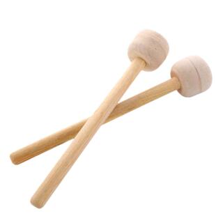 乐魅大鼓棒毛毡锤头实木大鼓鼓槌专业鼓锤儿童打鼓棒鼓棍配方巾
