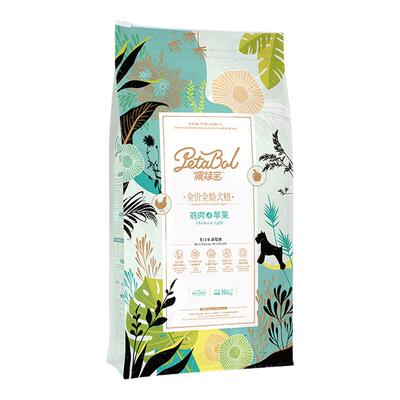 佩特宝鸡肉苹果全价全期犬粮10kg