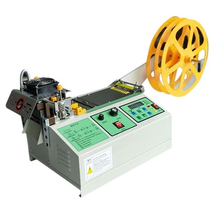 全自动电脑冷热切带机剪断机拉链魔术贴切割机织带松紧带裁切机器