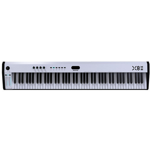 MIDIPLUS X8H MAX全配重FATAR重锤88键专业编曲控制器midi键盘