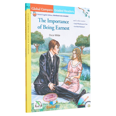 The Importance of Being Earnest 英式英语分级读物 不可儿戏 B1.2级 Global ELT Graded Reader 配在线音频不含CD