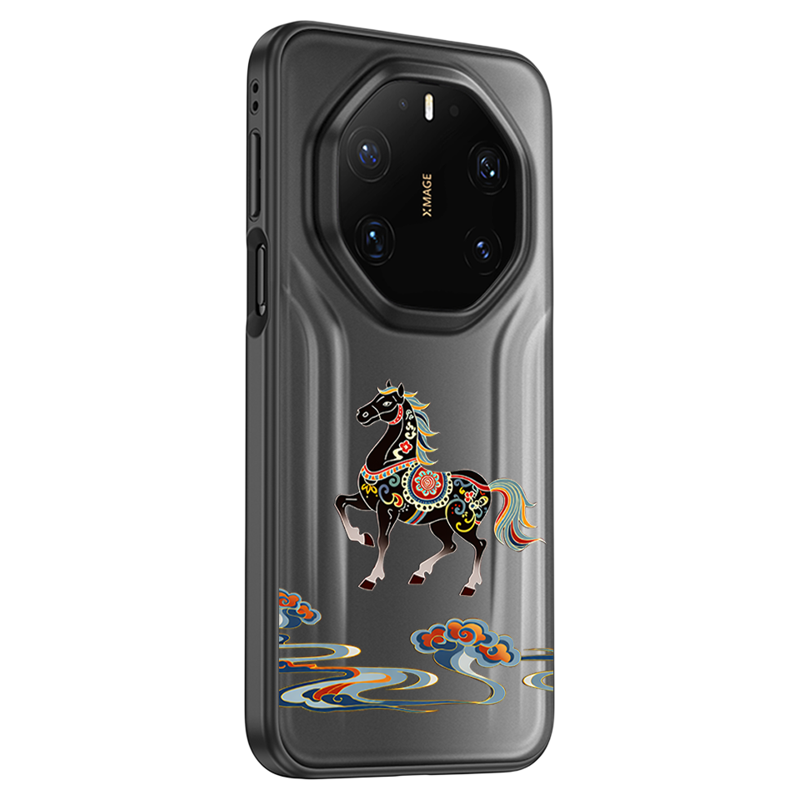 适用华为Mate80RS非凡大师手机壳全包软壳四角气囊防摔Huawei保时捷保护套敦煌福马创意高级磨砂不粘指纹时尚