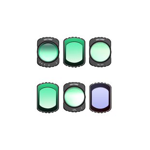 沃尔夫冈适用大疆pocket3滤镜套装磁吸可调nd减光镜uv镜cpl偏振镜黑柔滤镜柔光镜增广镜专业灵眸相机配件
