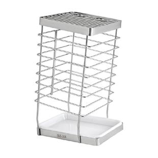 onlycook 不锈钢刀架厨房刀座台面单独菜刀收纳沥水刀具架置物架