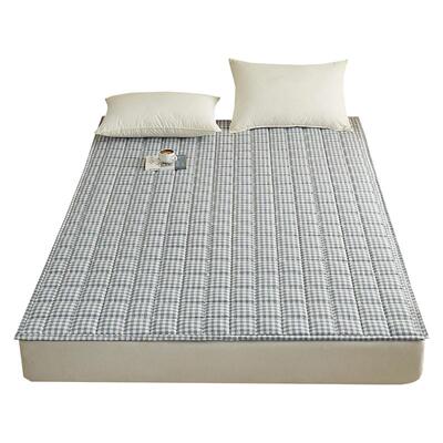 无印良品新款A类全棉床褥可水洗