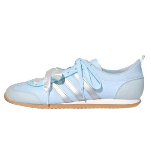 Adidas VS JOG 2.0 蓝色 女款 低帮德训休闲薄底鞋KH5559
