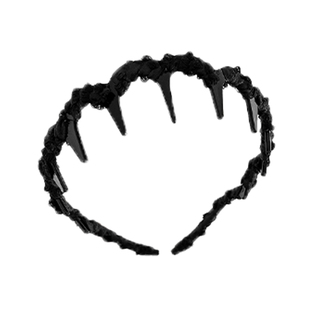 高颅顶发箍黑色波浪带齿不勒头发卡头箍编织反戴蓬松显脸小发捆女