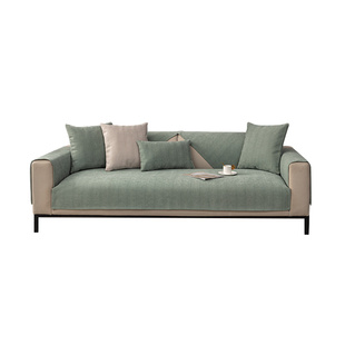 2025新款高级感轻奢雪尼尔沙发垫简约皮四季通用防滑套罩坐垫盖布