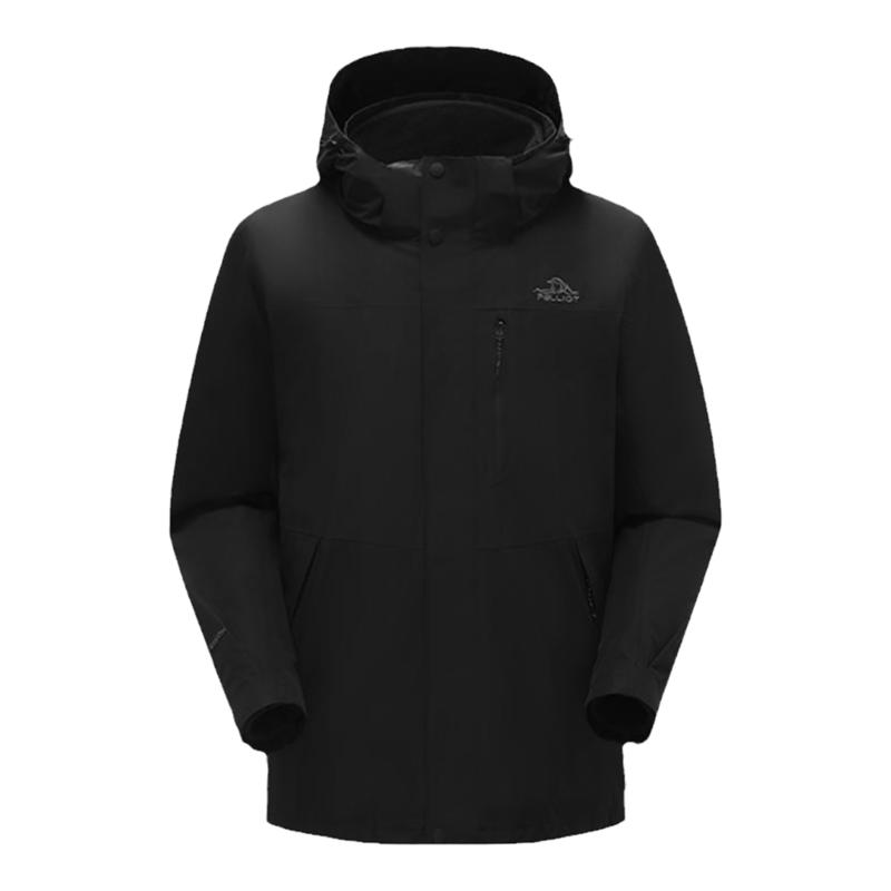 【经典3.0】伯希和户外加绒冲锋衣男25春秋新款三合一保暖登山服
