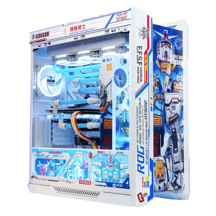 华硕rog全家桶太阳神GX601/701定制主题机箱UV灯板数显副屏套件