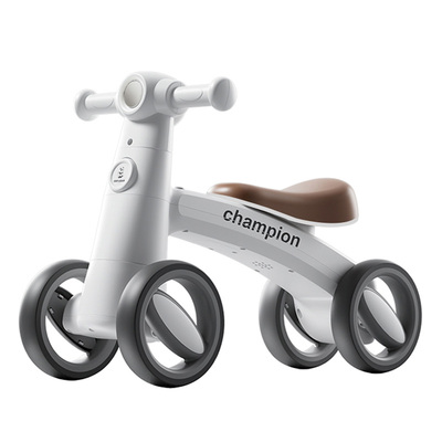 儿童平衡车1到3岁宝宝滑行小孩滑步车婴儿学步四轮溜溜车2岁入门