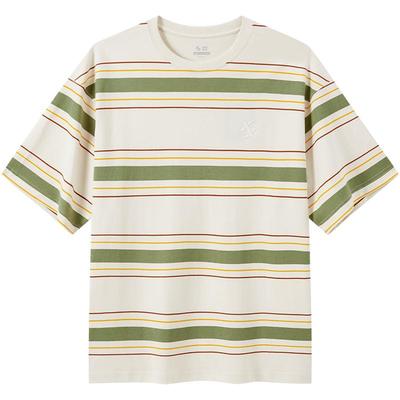 2024短袖特步纯棉宽松舒适T恤