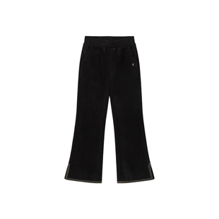 POLOWALK童装女童休闲裤儿童秋冬中大童长裤甜美喇叭裤子