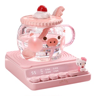 赢然加热杯垫暖杯垫电恒温保温底座宿舍家用可调牛奶神器女生礼物