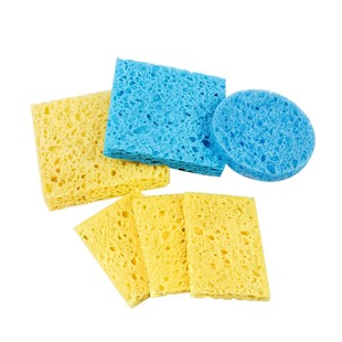 鹿仙子耐高温海绵电烙铁头清洁海绵垫加厚压缩焊接焊台除锡片优质