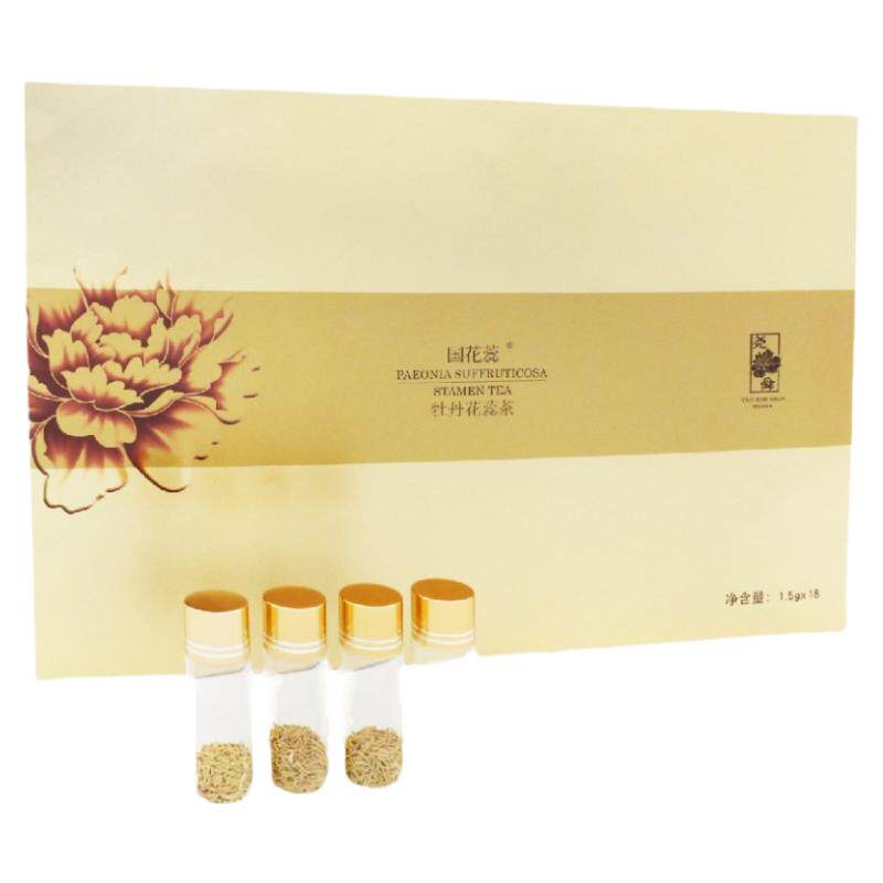 菏泽尧舜牡丹花蕊牡丹花茶礼盒