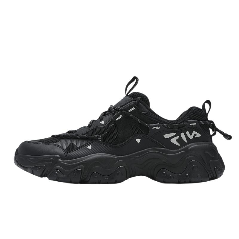 FILA 斐乐官方男鞋FLUID 5复古运动鞋2024夏季新款猫爪鞋5休闲鞋