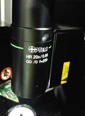 OPTEM HR 20x/0.60物镜，显微镜原装物镜，成色议价
