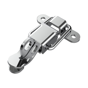 304不锈钢工业搭扣锁扣卡扣加长挂钩固定工具箱扣带锁孔密封箱锁