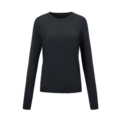 DESCENTE迪桑特WOMEN’S DUALIS系列女士亲肤圆领长袖针织衫