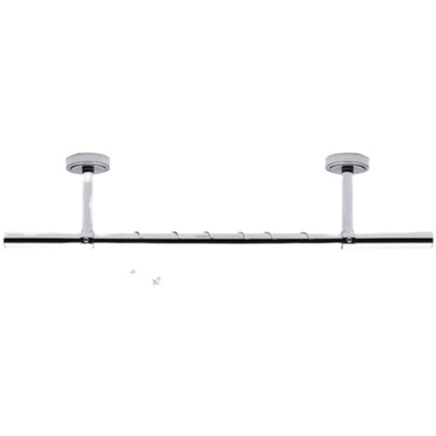 不锈钢晾衣杆阳台顶装固定晾衣架