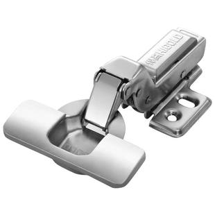 悍高铰链304不锈钢橱柜门合页阻尼缓冲中弯弹簧固装快装式冷轧钢