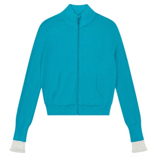 COMMXN·丝棉慢跑开衫休闲简约修身日常针织毛衣2026春季新款女装