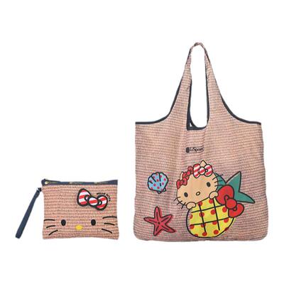 胡丹丹同款LeSportsac乐播诗HELLOKITTY合作系列凯蒂猫化妆子母包