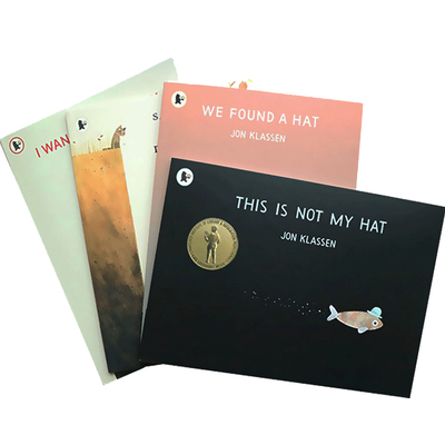 进口英文原版正版 绘本 凯迪克奖和格林纳威奖获得者Jon Klassen4册平装合售 I Want My Hat Back 乔恩克拉森This is Not My Hat