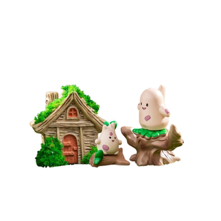 童话森林蘑菇小精灵房子屋苔藓微景观造景DIY盆景花盆装饰小摆件