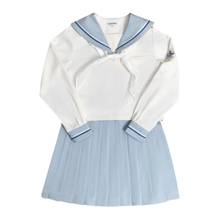 莎莎糖若凌高校水手服JK制服正版原创班服甜美日系学院中间服校供