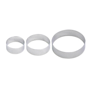 法式塔圈不锈钢圆形冲孔慕斯圈水果挞圈挞皮塔派塔壳挞底烘焙模具