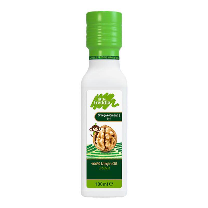 小皮进口核桃油符合欧盟婴幼儿食用标准*可搭配宝宝辅食专用100ml