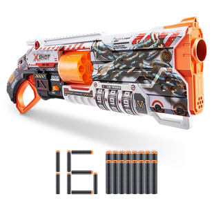 zuruX特攻探秘者软弹枪男孩玩具枪发射器带密码锁生日礼物