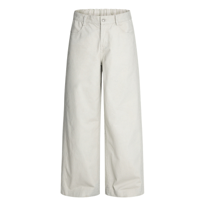 ISTURE美式cleanfit简约纯色休闲裤男女宽松百搭阔腿垂感拖地长裤