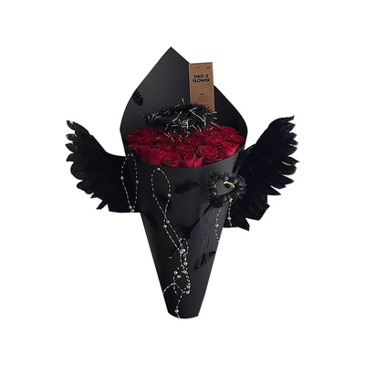 芯苼【创意高级羽翼情书包装纸】