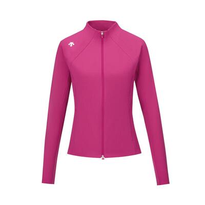 【叶诗文同款】DESCENTE迪桑特女士凉感立领BODY FLEX花苞外套