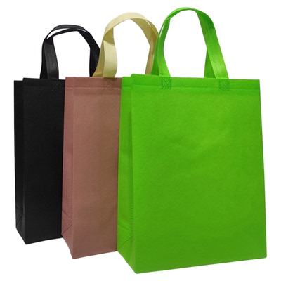 无纺布袋竖版宣传培训袋定制服装环保袋美容院手提袋子可印刷logo