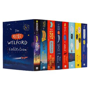 Ross Welford 罗斯韦尔福德8册盒装 英文原版小说 一只仓鼠的时间旅行 Time Travelling with a Hamster 儿童科幻冒险小说