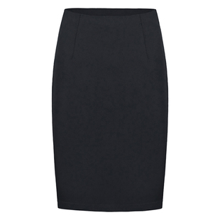正装黑色一步裙工作空乘职业裙子高腰半身裙中长款面试西装包臀裙