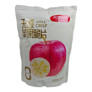 西域小白无核苹果脆片新疆阿克苏苹果脆片非油炸苹果干特产小零食
