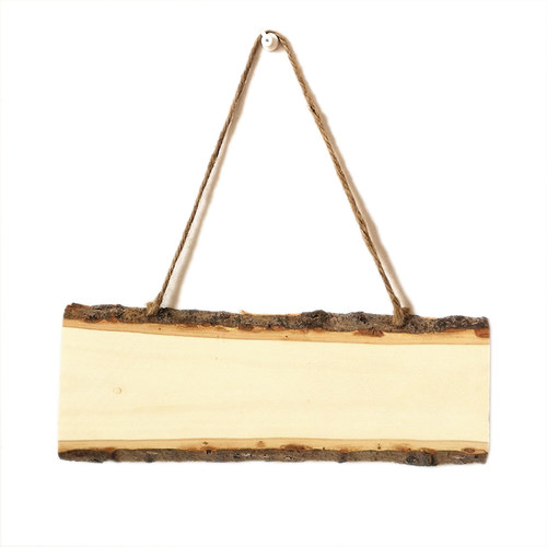 杨木木板白胚原木木条 树皮装饰挂牌雕刻木板儿童彩绘diy模型木片