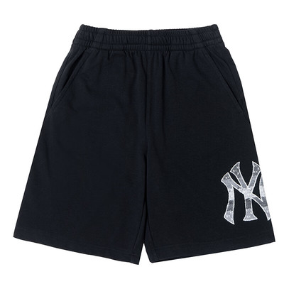 MLB运动短裤男女NY老花运动裤