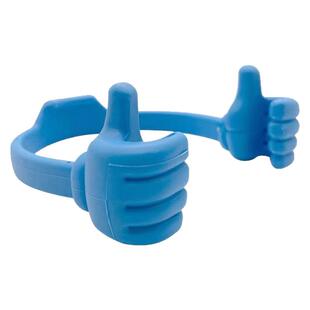 大拇指手机支架创意懒人桌面手机座可爱安卓苹果手指手机支架小众